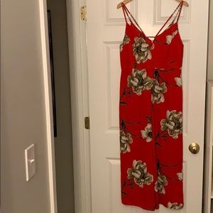 Floral jumpsuit
